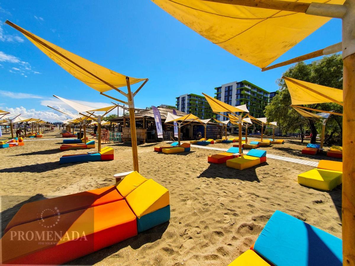 Appartamento Sole Alezzi Beach Năvodari Esterno foto